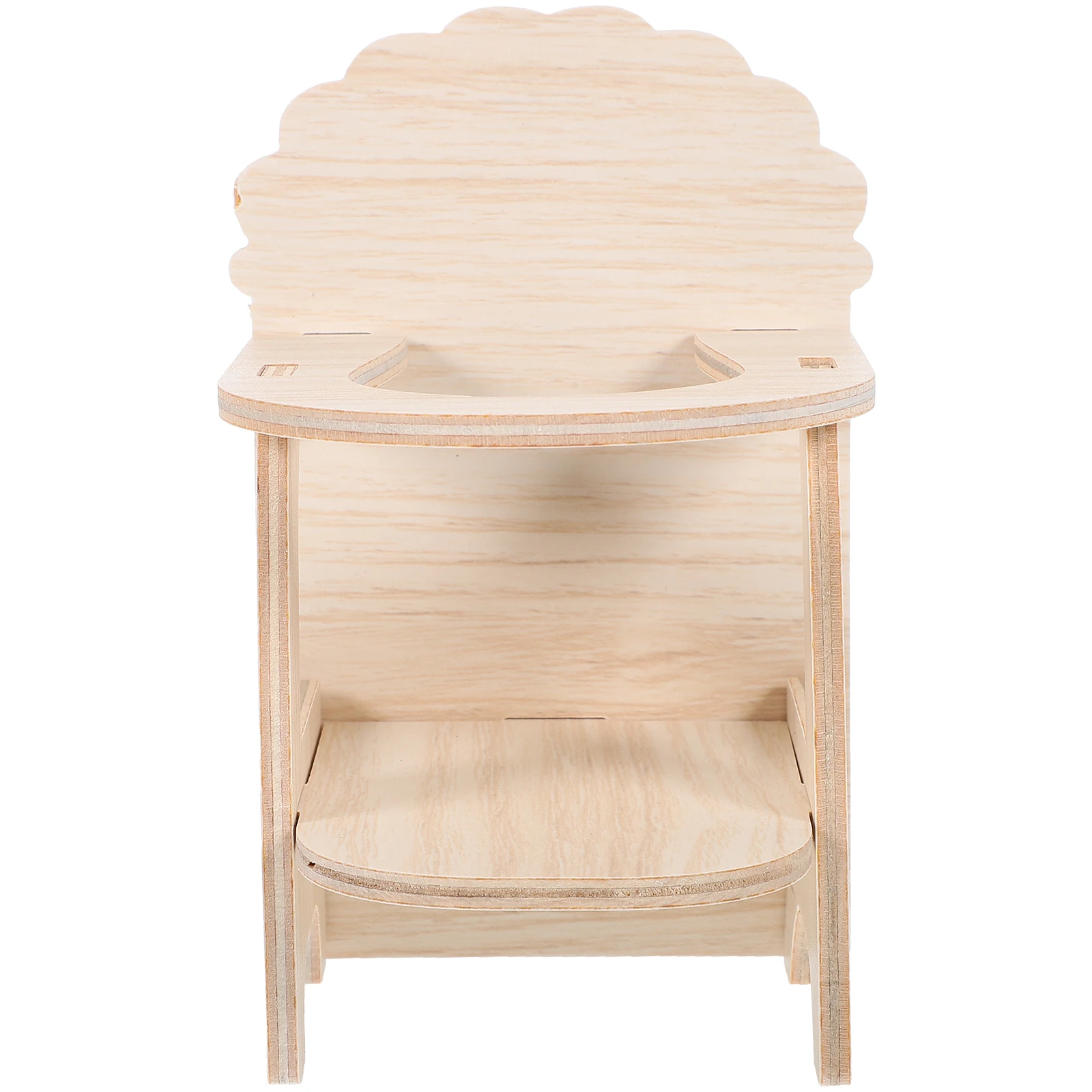 

Wooden Hamster Chair Snack Table Accessories Stand Small Supplies Mini Pet Furniture Toy Handmade Feeding Chair Animal House