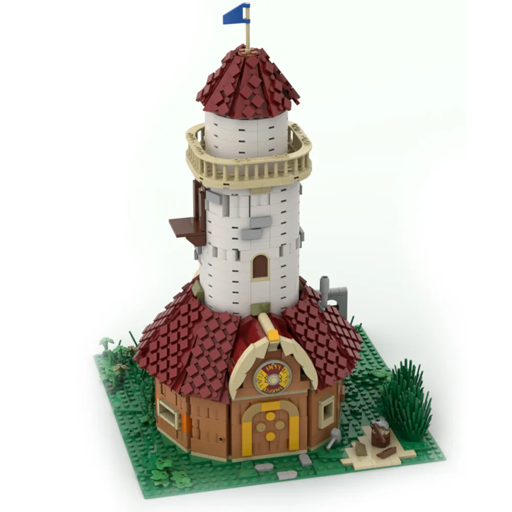 

MOC-61121 A Viking-styled Watch-out Tower with Interior & Roof 1519 Parts