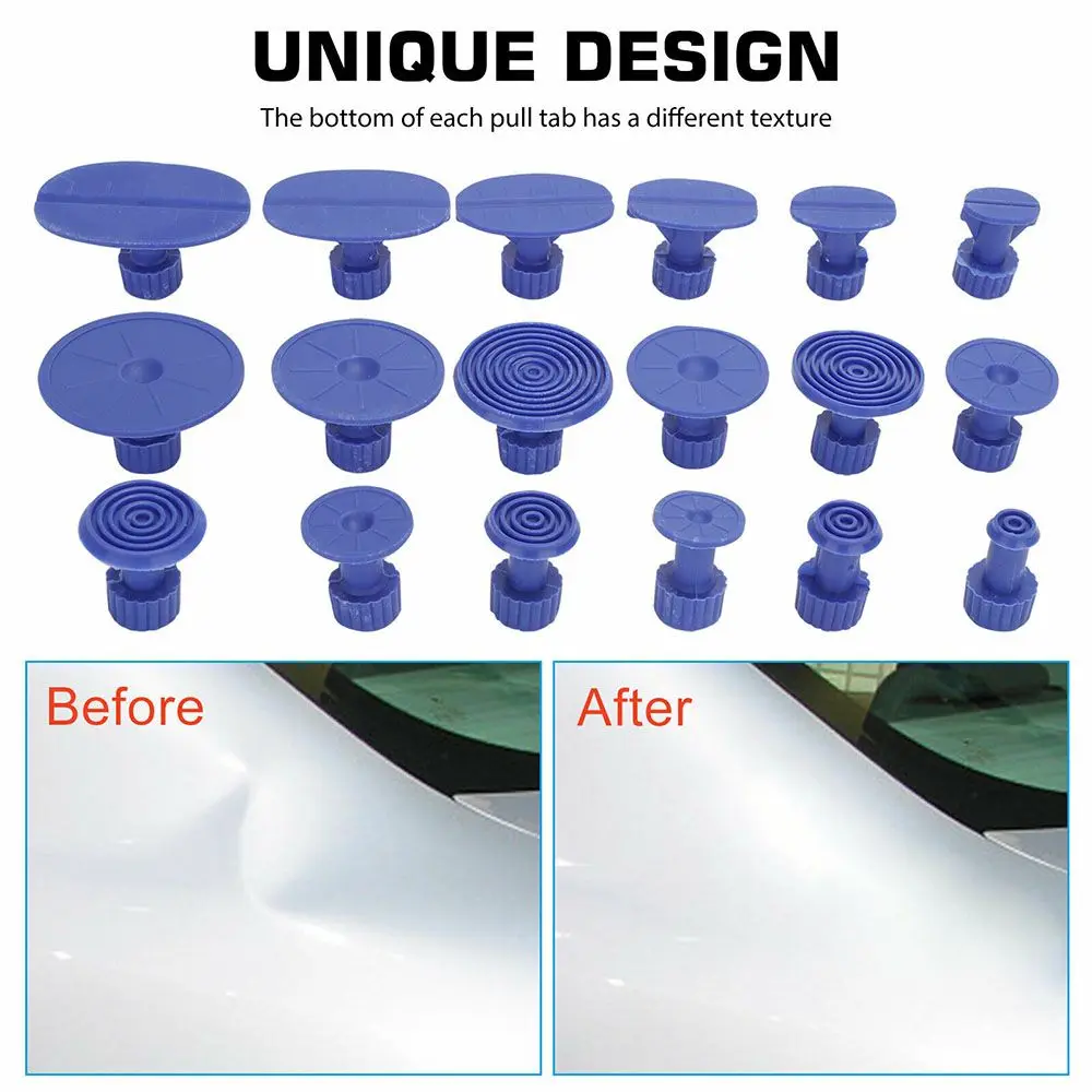 18Pcs/Set New Tools For Reparing Useful Repair Gasket Car Dent Repair Tool Auto Body Lifter Puller