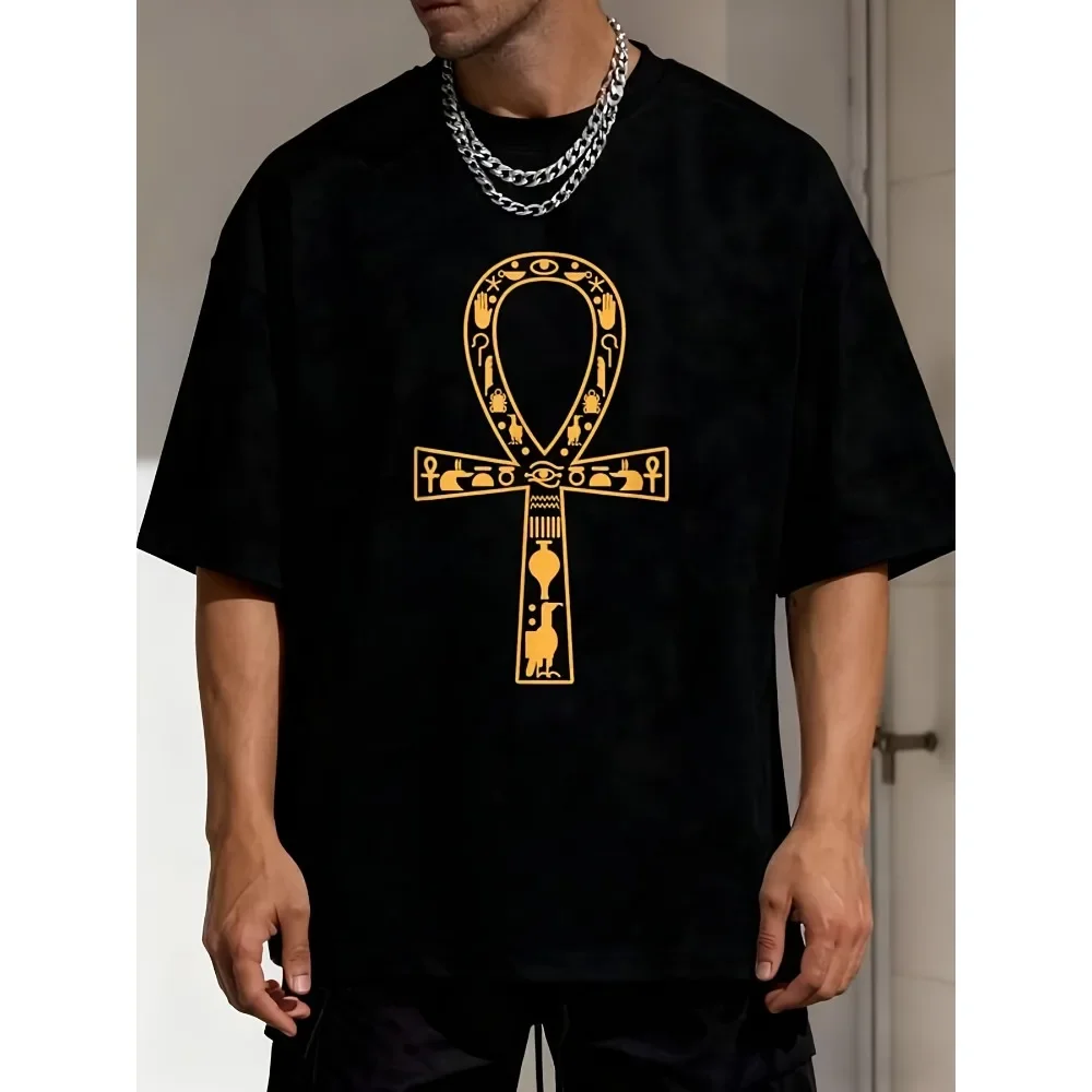 

Egypt Ankh Eye Of Horus Pharaoh Cairo Sphinx Egyptian Anubis T Shirt | Men'S Graphic Tee, Crop Top, Breathable, Sweat-Wicking,