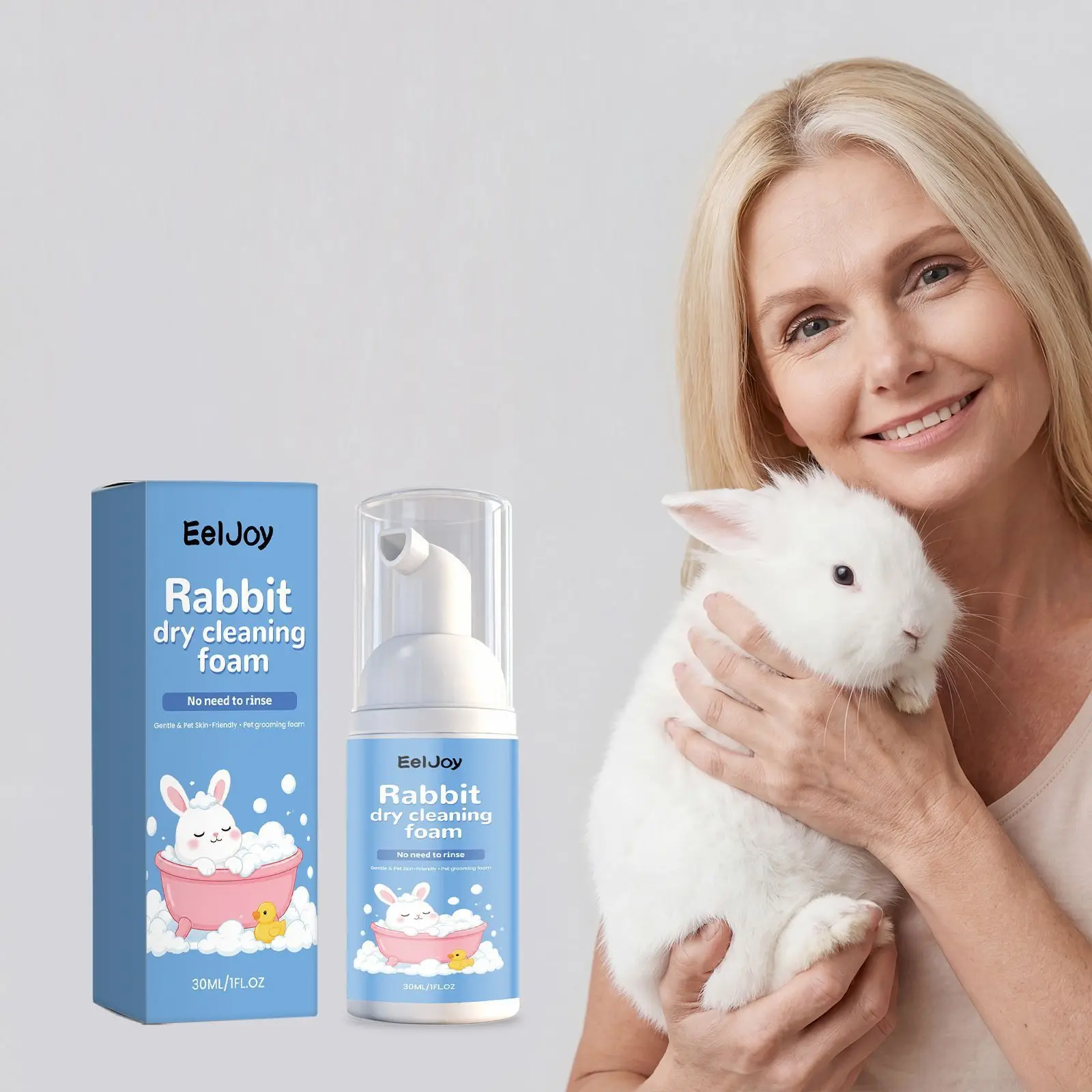 Cleaning Mousse Deep Moisturizing Hair Care For Pets With Natural Ingredients
