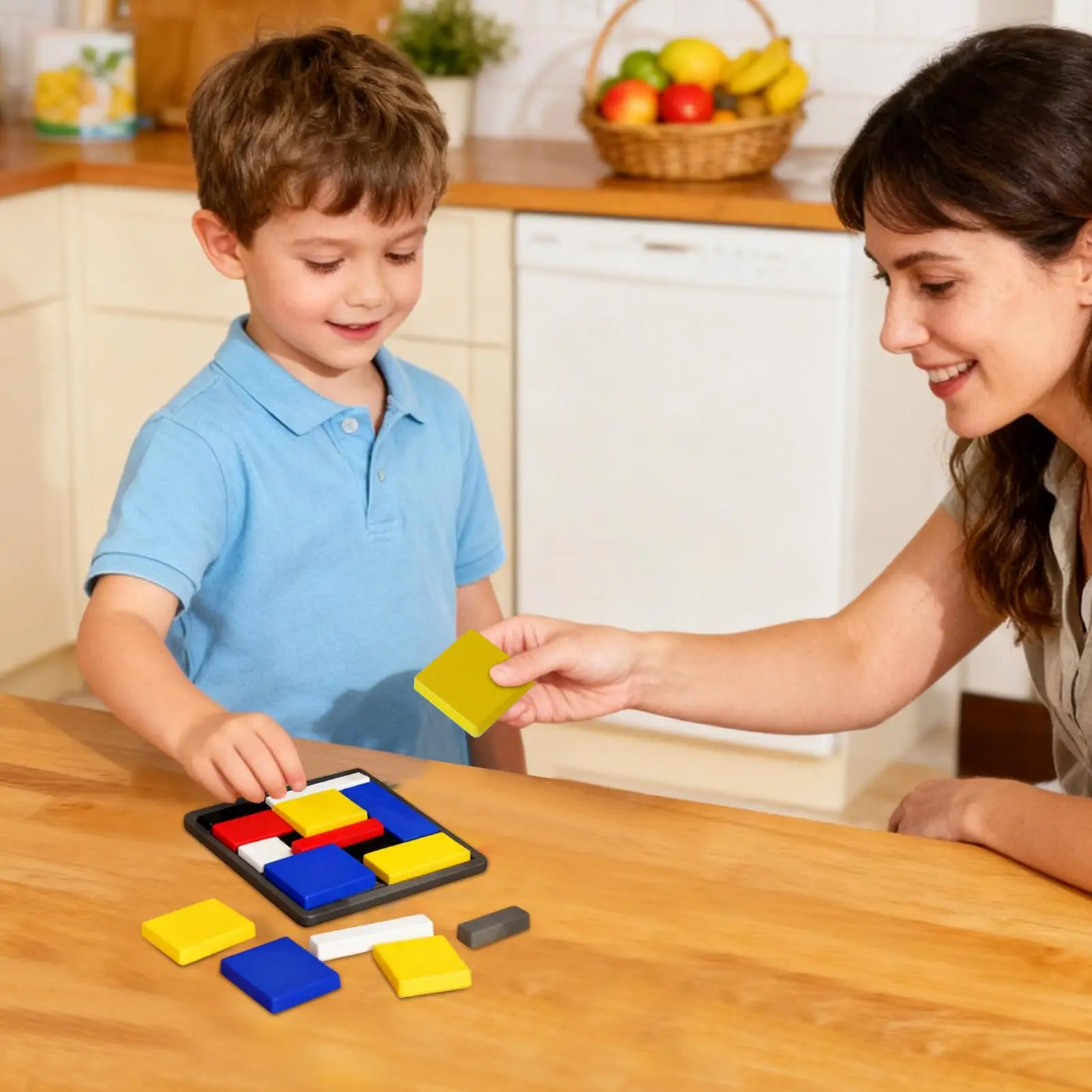 Logic Puzzle Brain Teaser Game Intelligence Developmental Toy Logical Thinking Training Puzzles For Kids Teens Adults Home