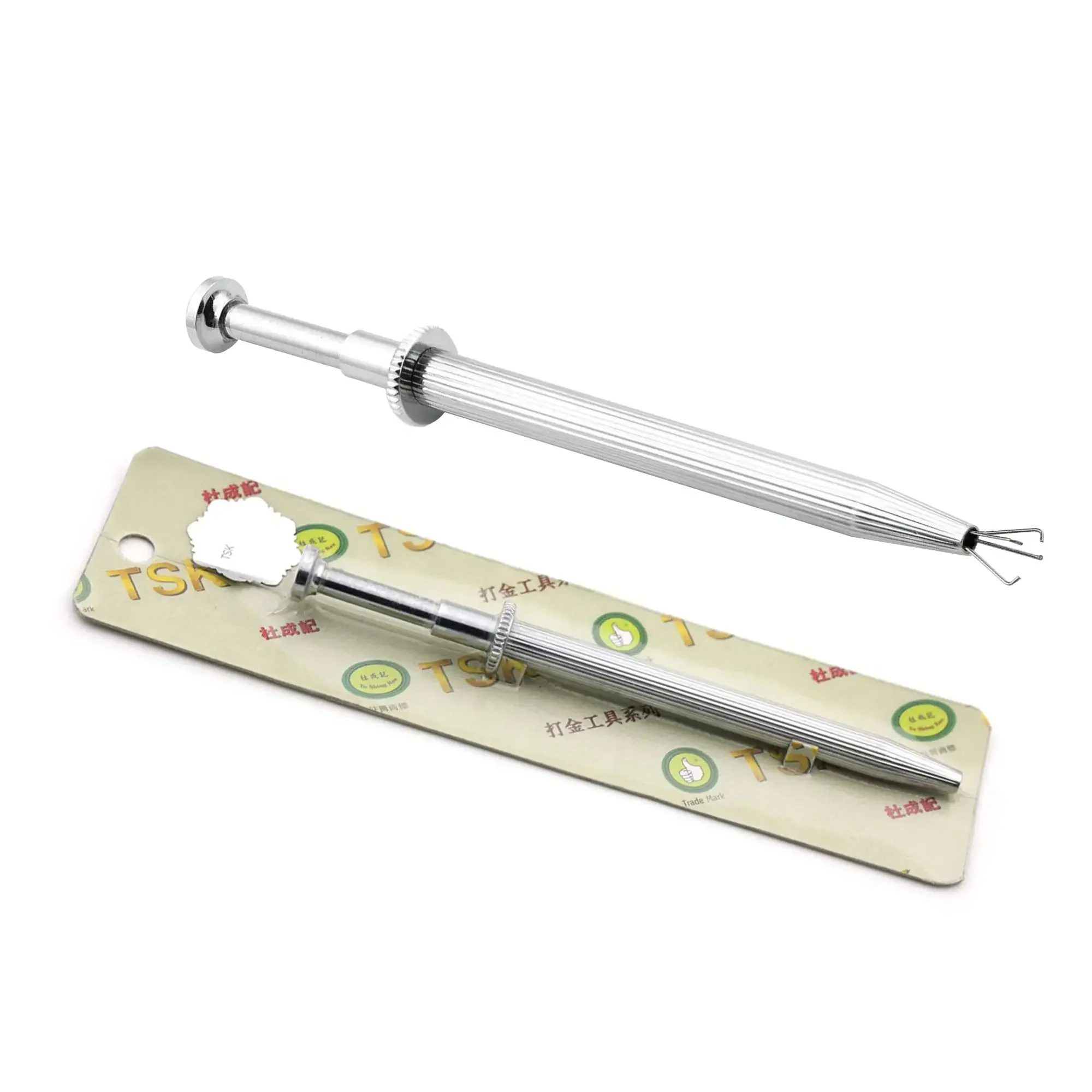 Best High Quality Professional Jewelry Holder Pick-up Tool Diamond Gems Prong Holder Tweezers Catcher Grabbers With 4 Claws