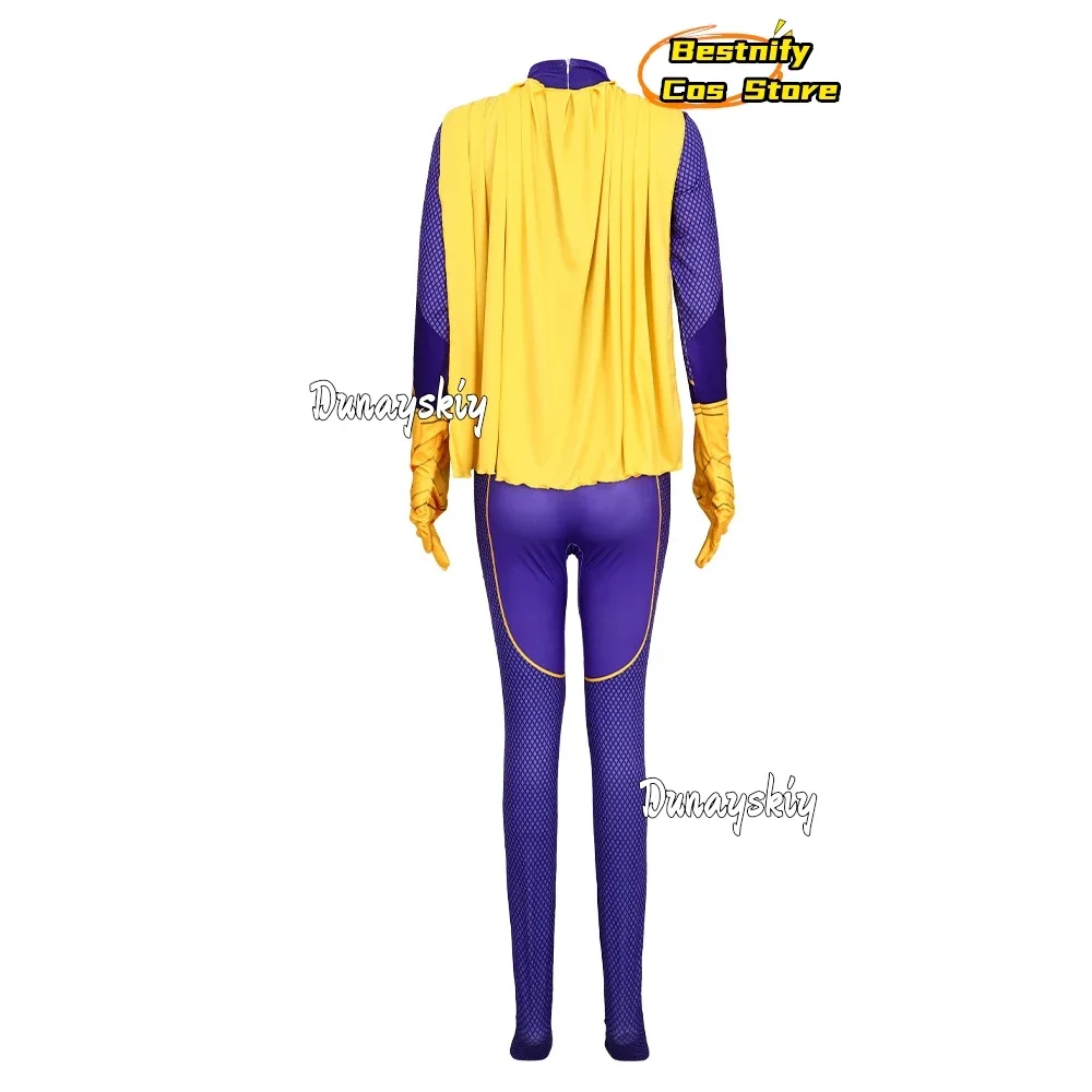 أزياء كوسبلاي جام جوثام نايتس باتجيرل التأثيرية بدلة قطط من اللاتكس بدلة زنتاي بدلة أنيمي الهالوين بدلة للبالغين ملابس Ju #6