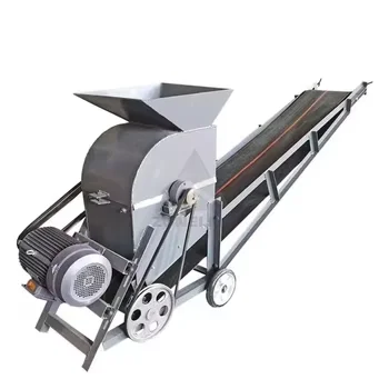 High Efficiency Nutrient soil grinder for organic fertilizer agglomeration crushing bean cake and bean dregs crushing