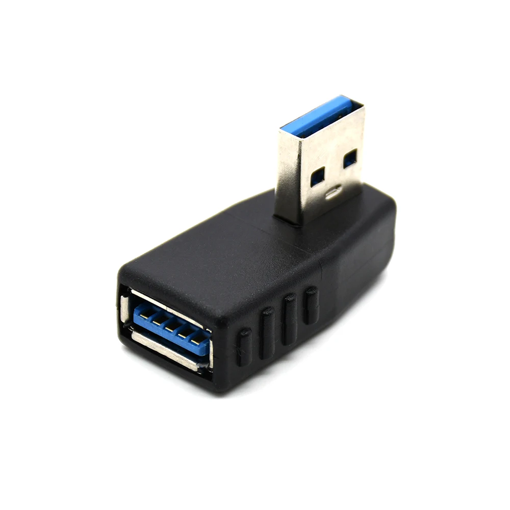 Usb 3.0 Man-vrouw Extension Adapter 90 Graden Hoek