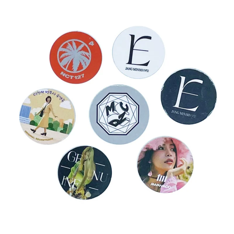 100pcs Black/ White Matte NTAG215 NFC PVC Digital Business Card Inkjet printing for Canon Epson printer