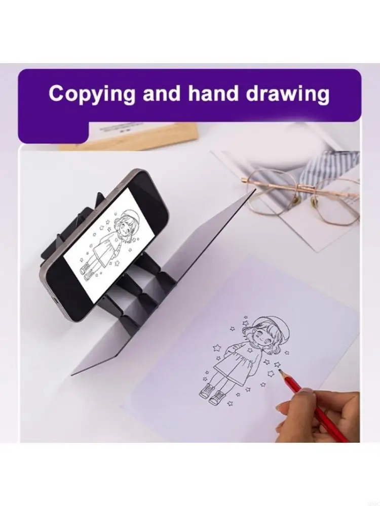 M89C Multiuse Plastic Optical Drawing Board Copying Board For Easy Images Tracing Use