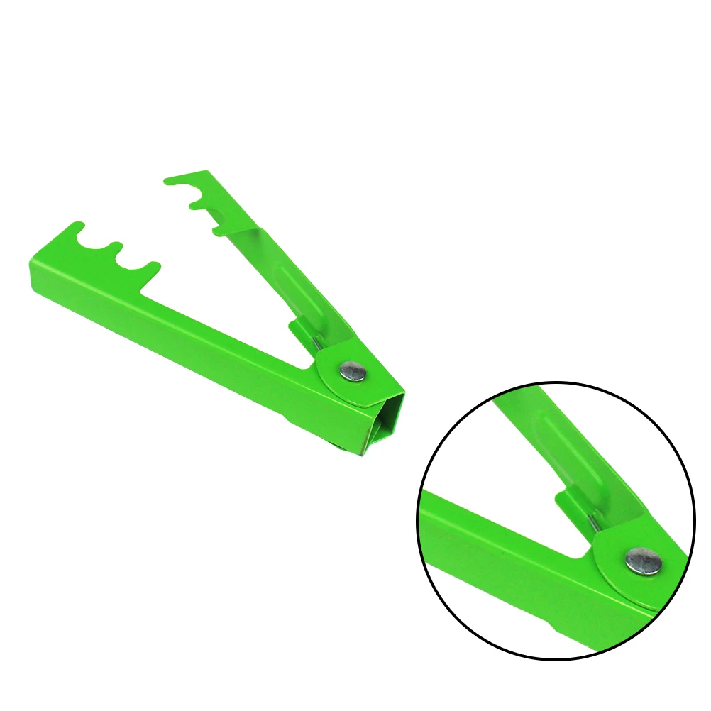 

3pcs Rose Thorn Pliers Spring Action Lightweight Durable Metal Garden Tool Pink Green Color Stripper Easy Use Non Rust