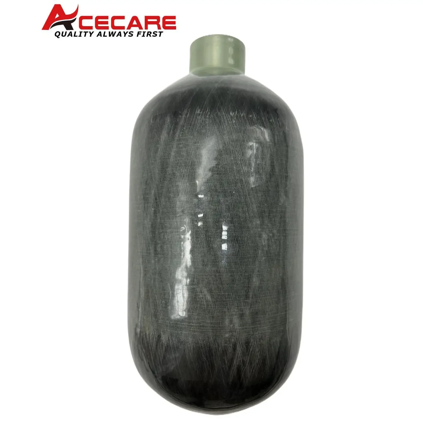 ACECARE 4500Psi 300Bar 1.1L Цилиндр из углеродного волокна Бак высокого давления Сжатый мини-бак для подводного плавания Цилиндр HPA M18 * 1,5