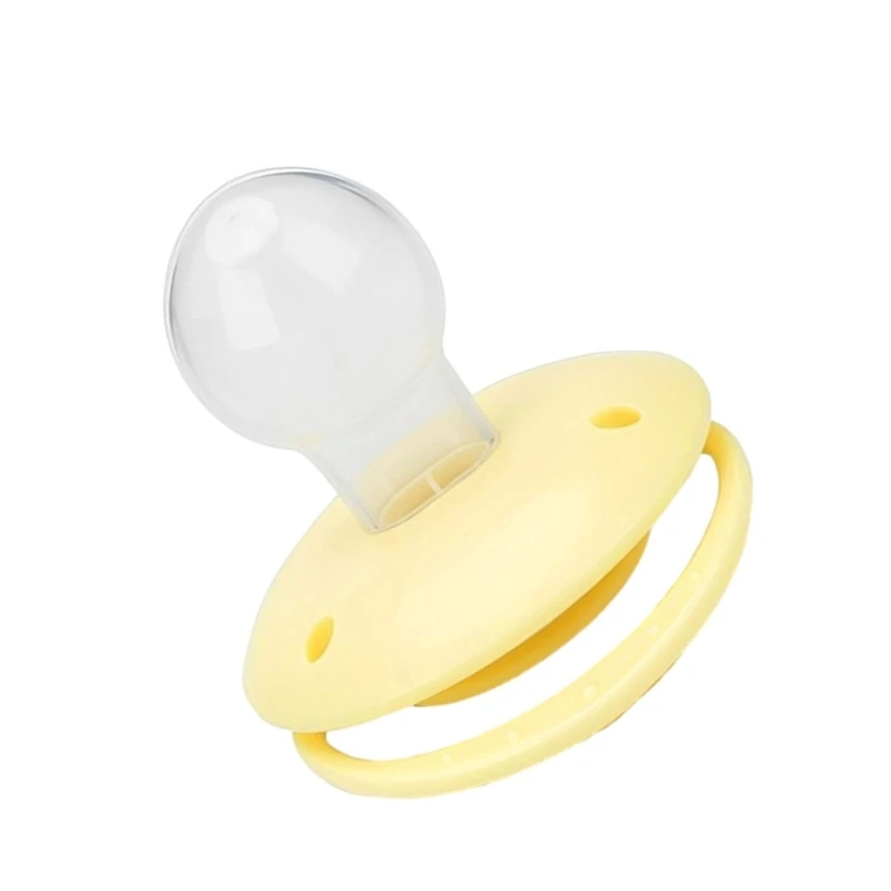 Núm vú giả an toàn dành cho người lớn Calibre lớn Núm vú giả silicone mềm Làm dịu tâm trí của bạn Thư giãn núm vú giả để giảm