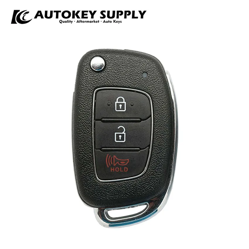 For New Hyundai / Kia 2+1 Buttons Flip Key Shell  AKHKF138