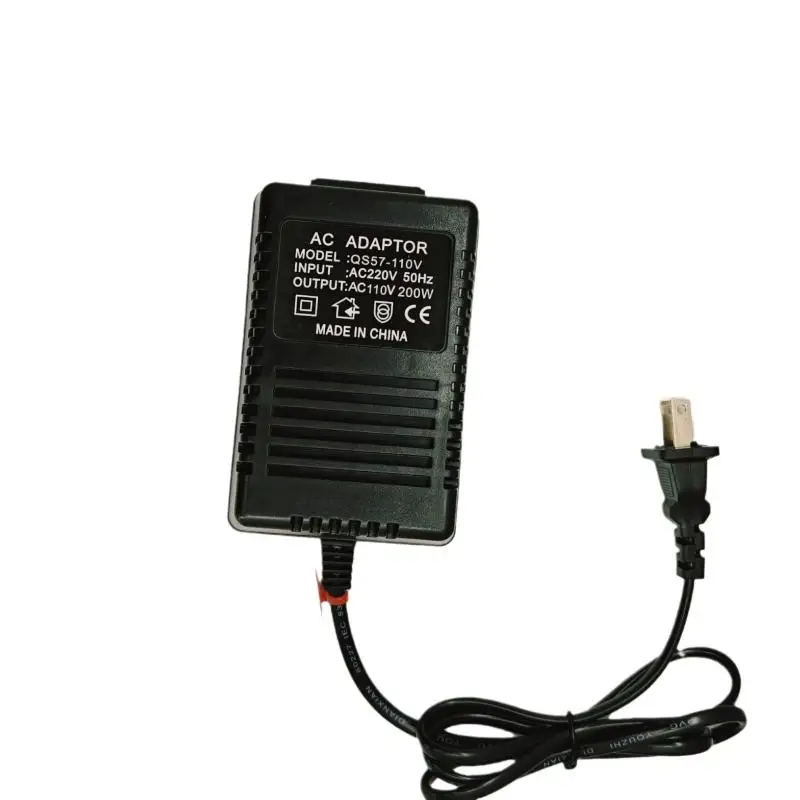 Universal Safe Voltage Converter 200W Step Down Transformer 220V to 110V Power Regulator for Travel Small Appliances