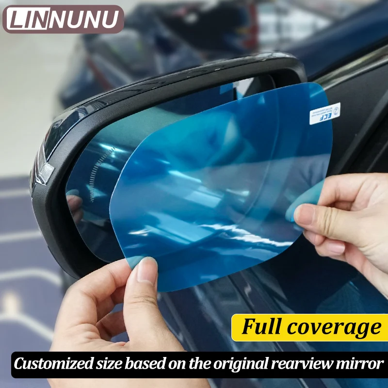 LINNUNU Rearview Mirror Rainproof Fog proof Waterproof Film For Geely Monjaro KX11 Manjaro Side Window Water Repellent Sticker