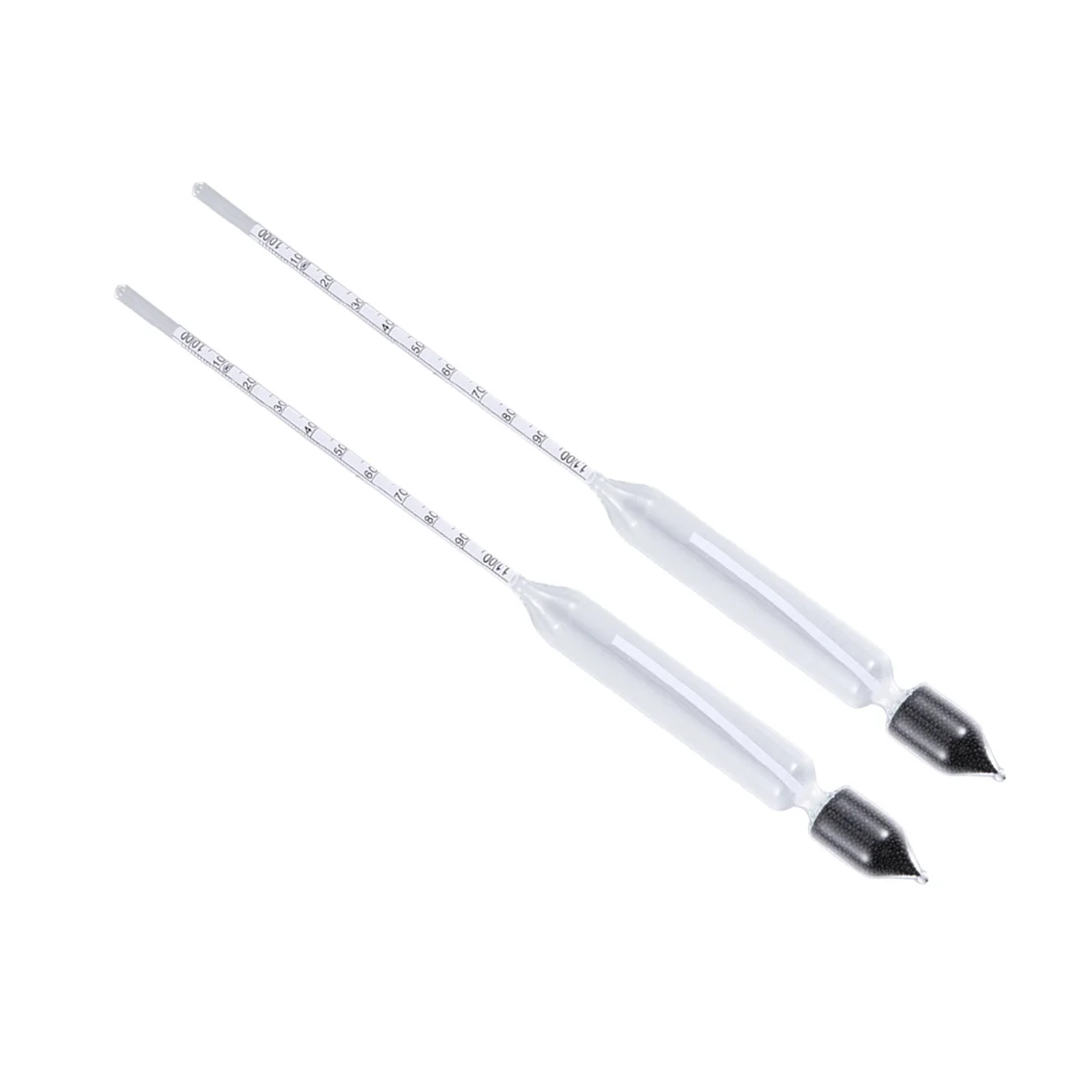 

5Pcs Glass Densitometer Floating Hydrometer Accurate Temperature Measurement for Fish Tank Aquarium Hydrometer