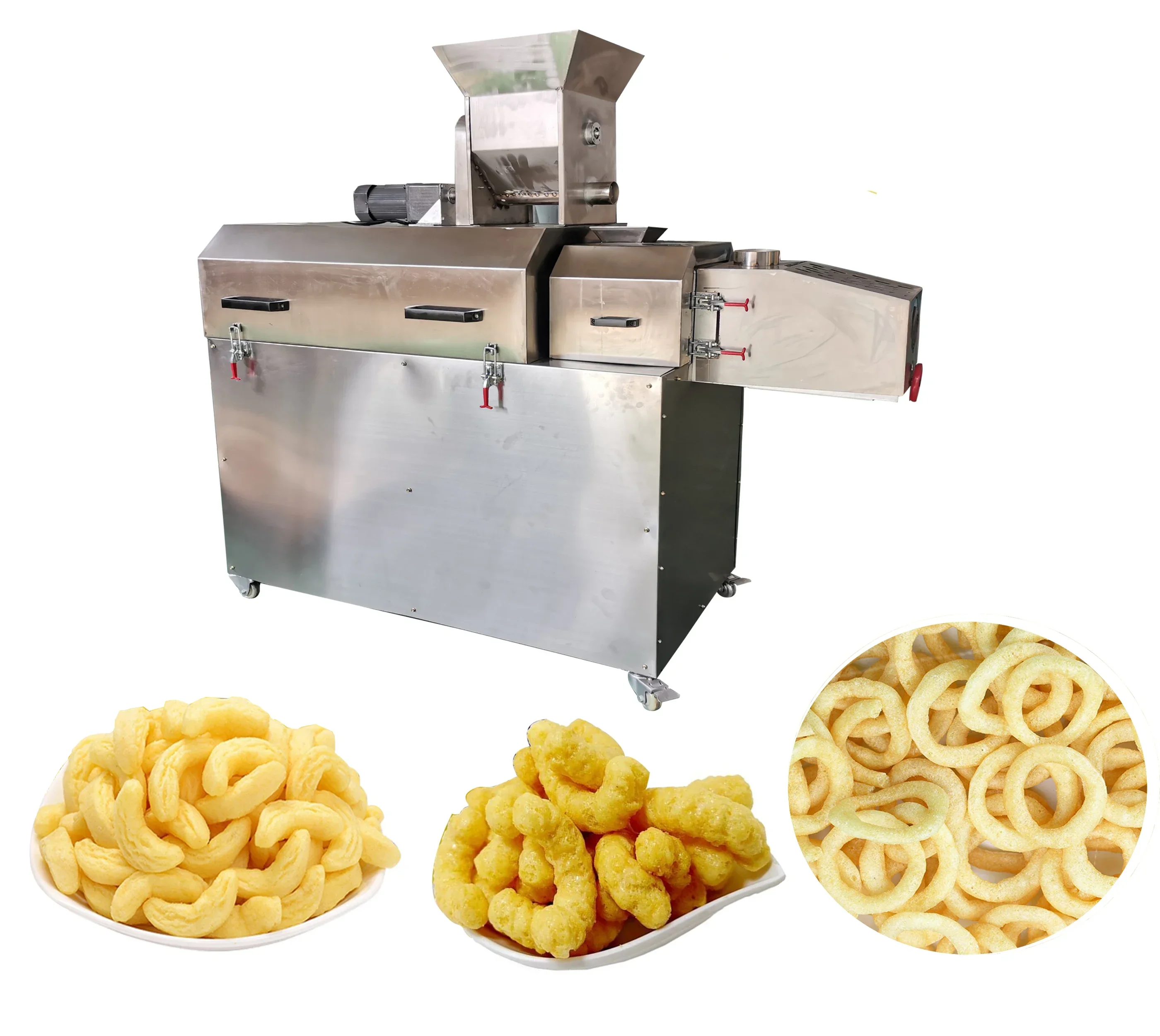 Leisure food factory machines, other corn, rice, soybean products, tools