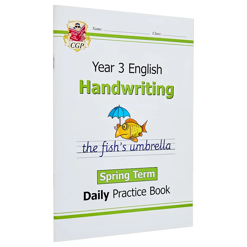 New KS2 Handwriting Daily Practice Book Year 3  Spring Term CGP Books Coordination Group Publications 9781789086621 Book
