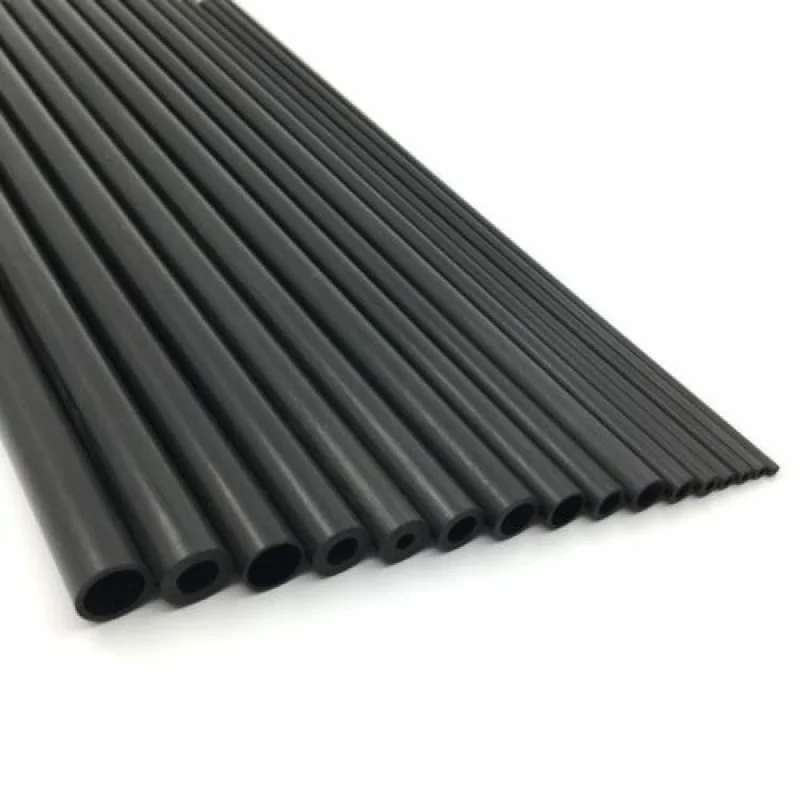 1-5pcs Carbon Fiber Tube Hollow Round Shaft 1.8 2 3 4 5 6 7 8 10mm OD 200 400mm Length Carbon Fiber Tube Round