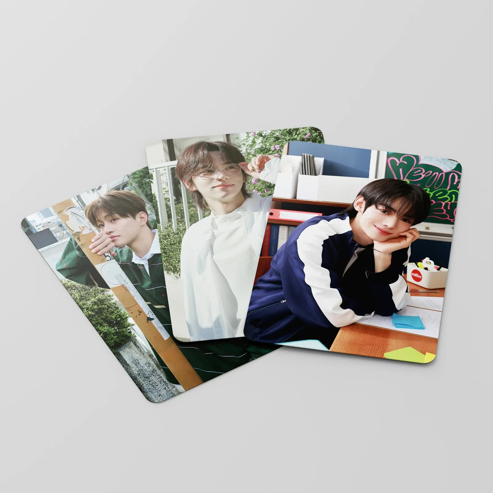 55Pcs/Set Kpop Idol TWS Lomo Cards Photocards New Album Sparkling Blue HD Print Card Poster Sticker Boy Group Fans Gifts