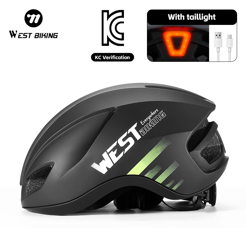 WEST BIKING Cycling Helmet Men Women Bicycle Helmet Intergrally-molded Adjustable MTB Road Thickened Sport Safe Hat Bike Helmet