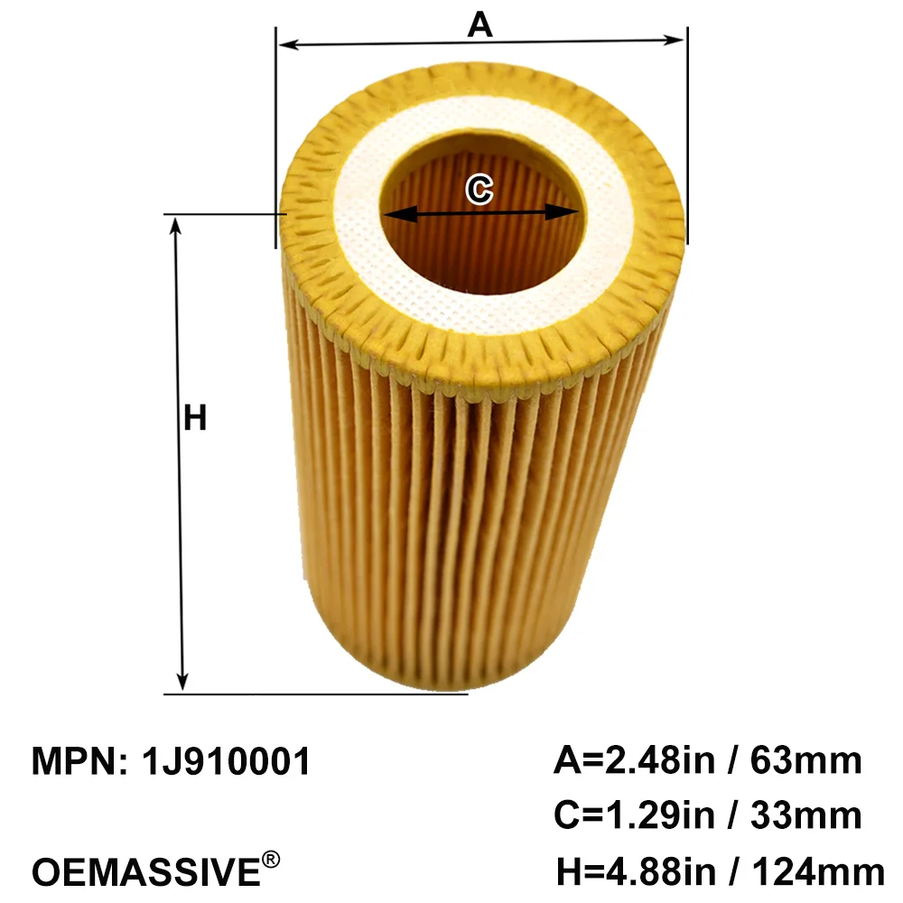 Oil Filter 06D115562 For Audi A6 Q3 TT KTM X-Bow Skoda Octavia VW Eos (1F7) Golf Jetta Polo Scirocco Touran 2.0L I4 Engine