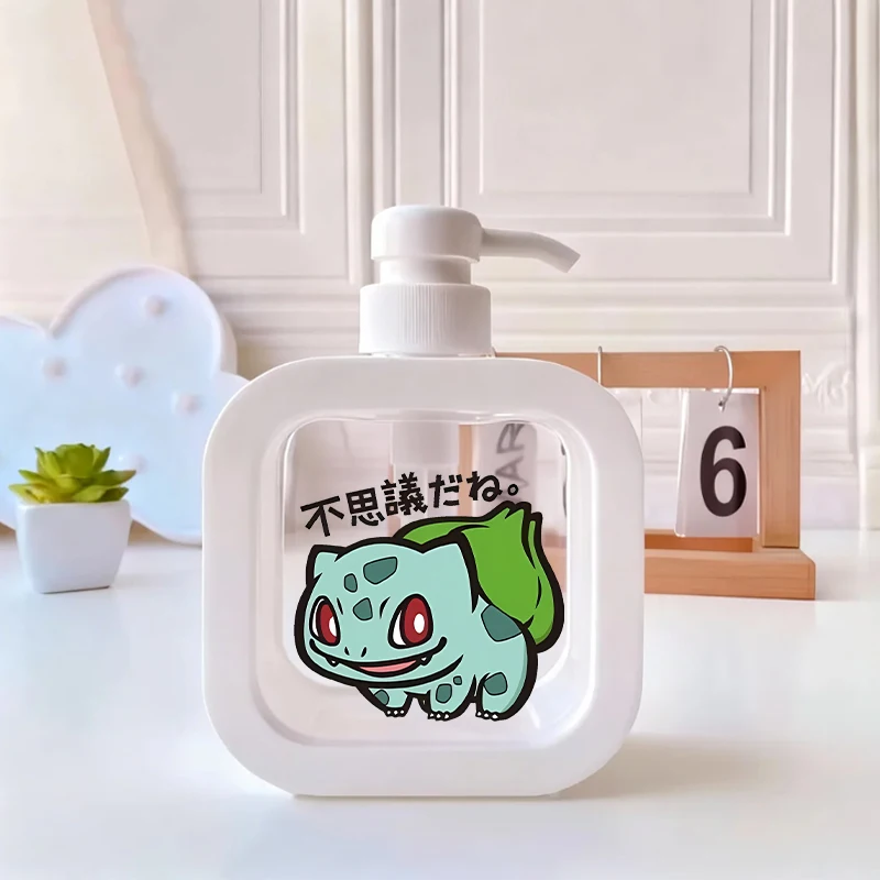 

Дозатор для мыла Pokemoned, белый, для жидкого лосьона, с помпой, многоразовый, для шампуня, пластиковый, 1 шт.