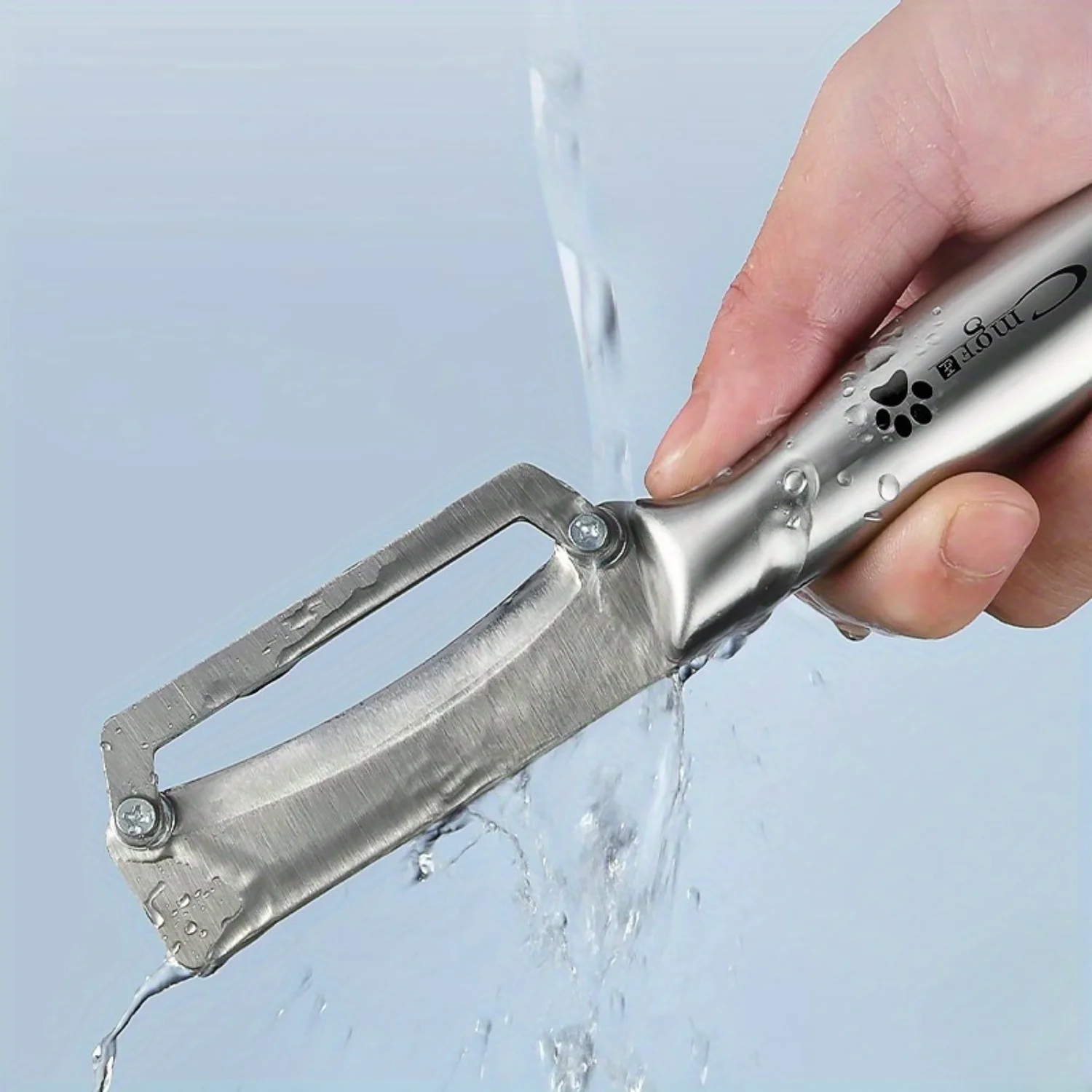 مقشرات الفواكه والخضروات المصنوعة من الفولاذ المقاوم للصدأ مع شفرات حادة - أداة تقشير للبطاطس والقرع والتفاح وما إلى ذلك. DS9195