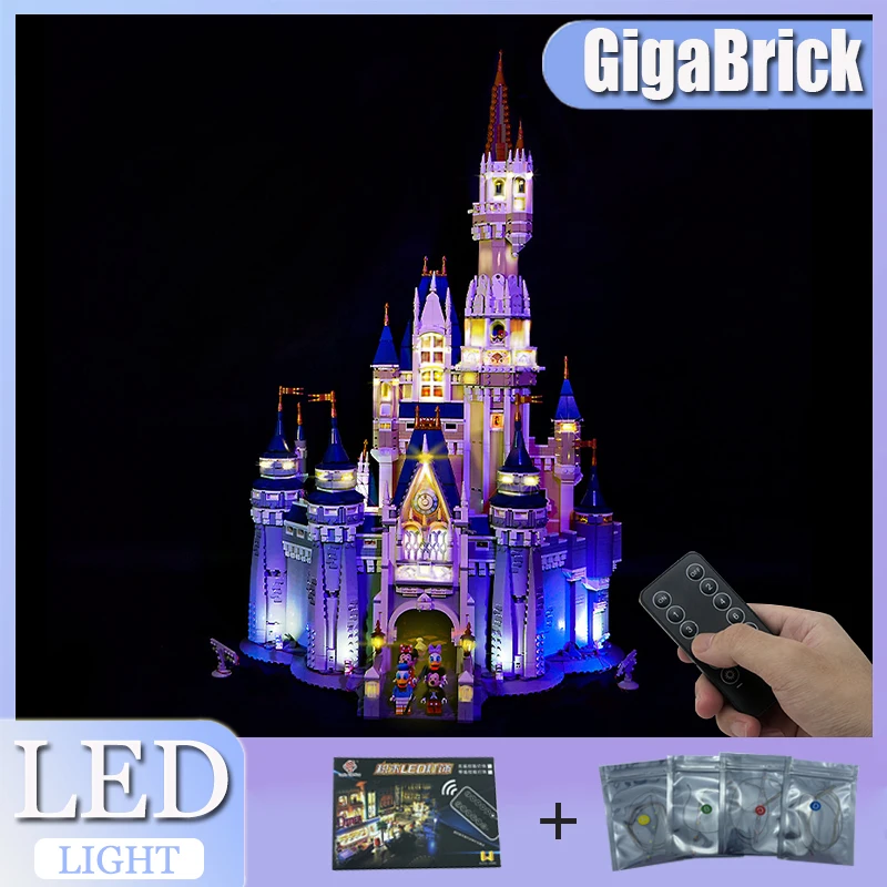 

Custom-fit Premium DIY Led Light Kit For Lego 71040 (Only Led Light,Without Blocks Model) Highlight Your Favorite Builds