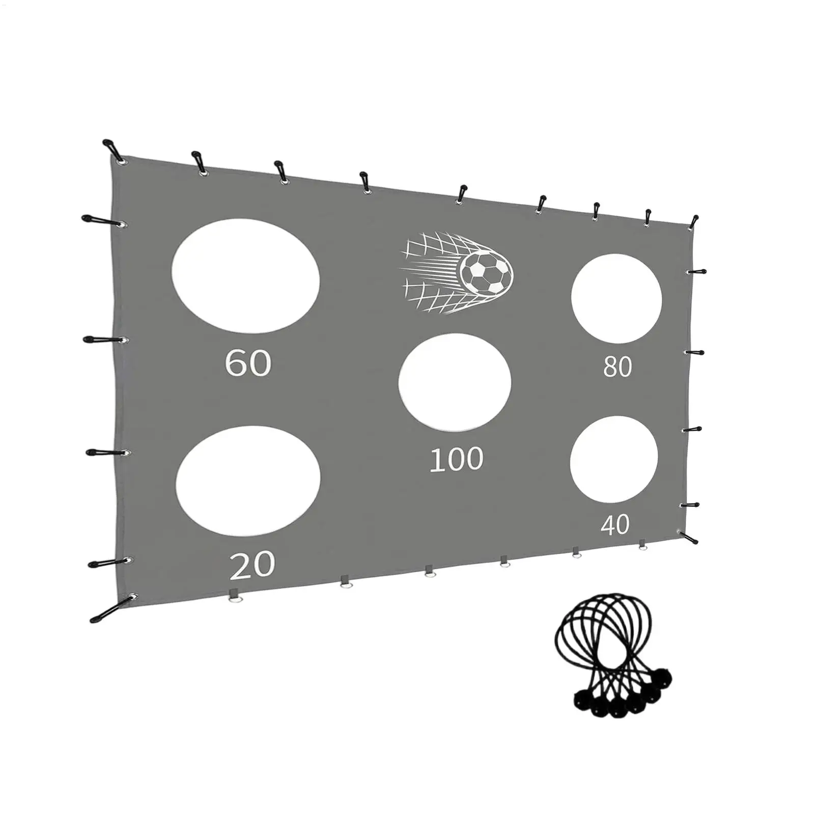 

Soccer Target Net Foldable Fast Setup Training Cloth Soccer Accuracy Target Cloth For Adults Youth Beginners Players Athlete