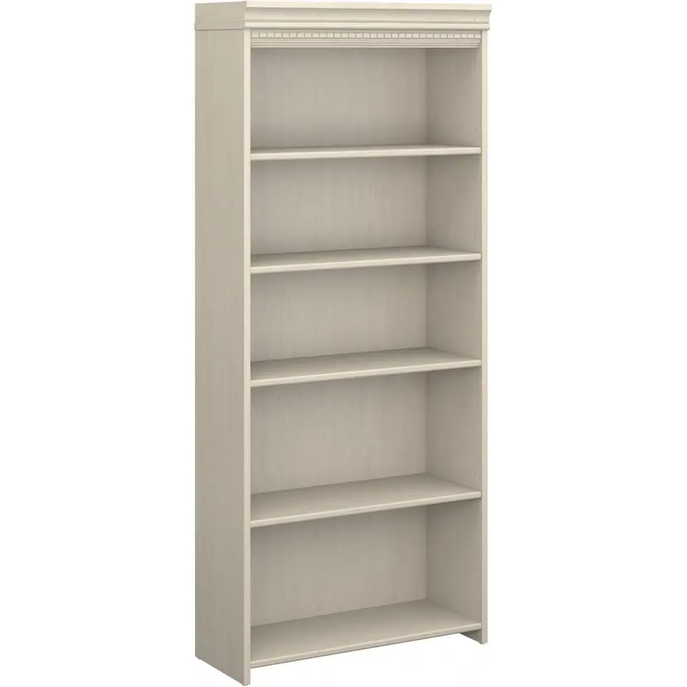 

Bush urniture 5 Shel Bookcase with 3 Adjustable Storage Shelves, airview Collection Tall Bookshel or Oice or Home, 30Wx12Dx69H