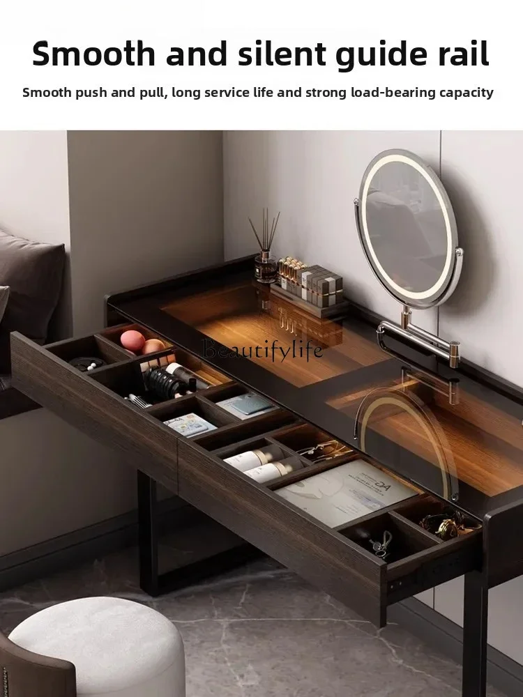 yj21 Italian minimalist small dresser simple modern light luxury high sense