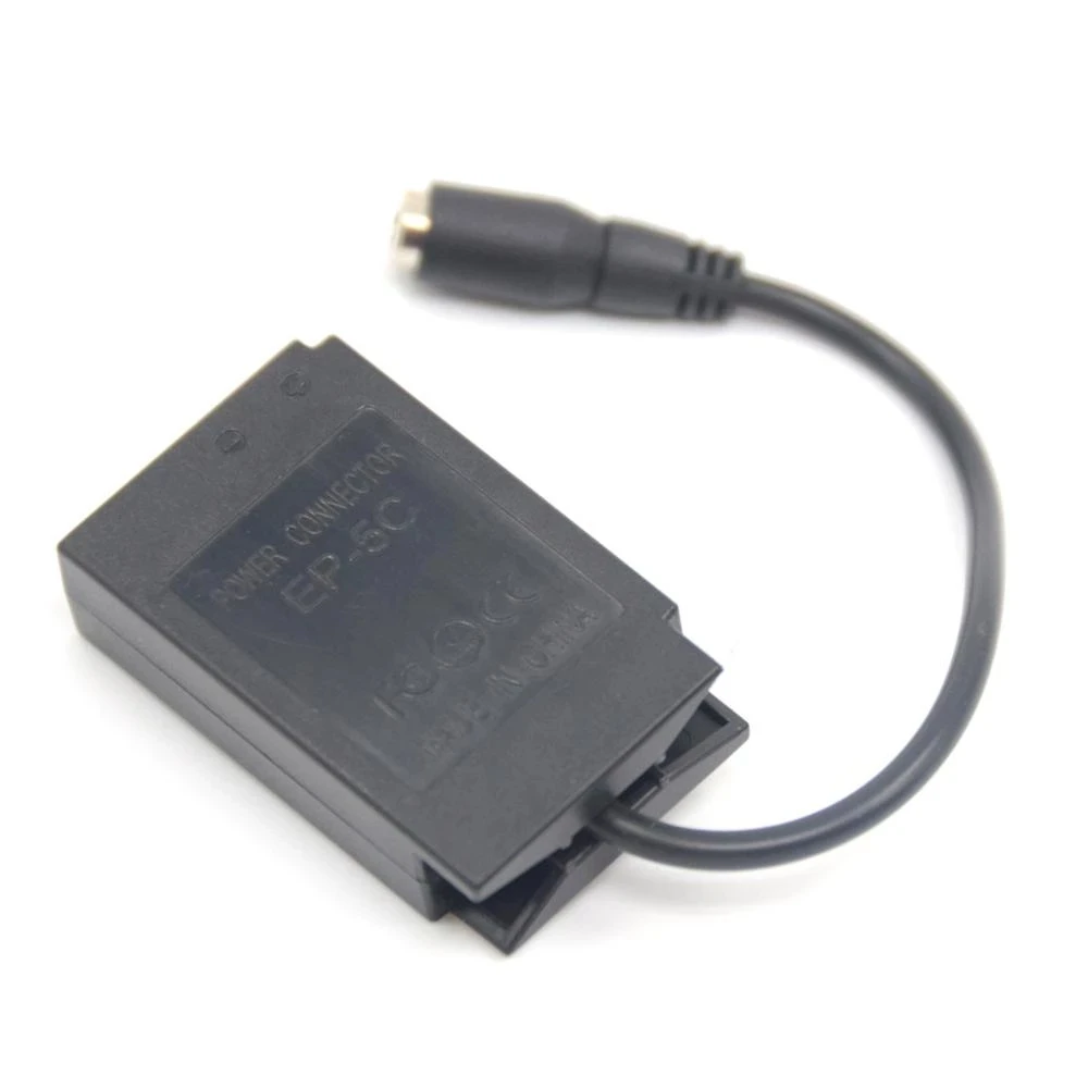 EP 5C DC Coupler EN EL20 Dummy Battery Fit for Nikon 1J1 1J2 1J3 1S1 1AW1 1V3 P1000 Digital Cameras
