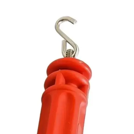 Stainless Steel Pool Lane Line Tensioner Red PP Shell Secure Fastener For Swimming Pools, Shell Line Securing Device For Pools