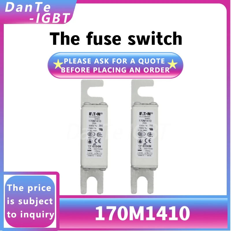 Módulo DC fusible, microinterruptor, punto Original, 170M1410, nuevo