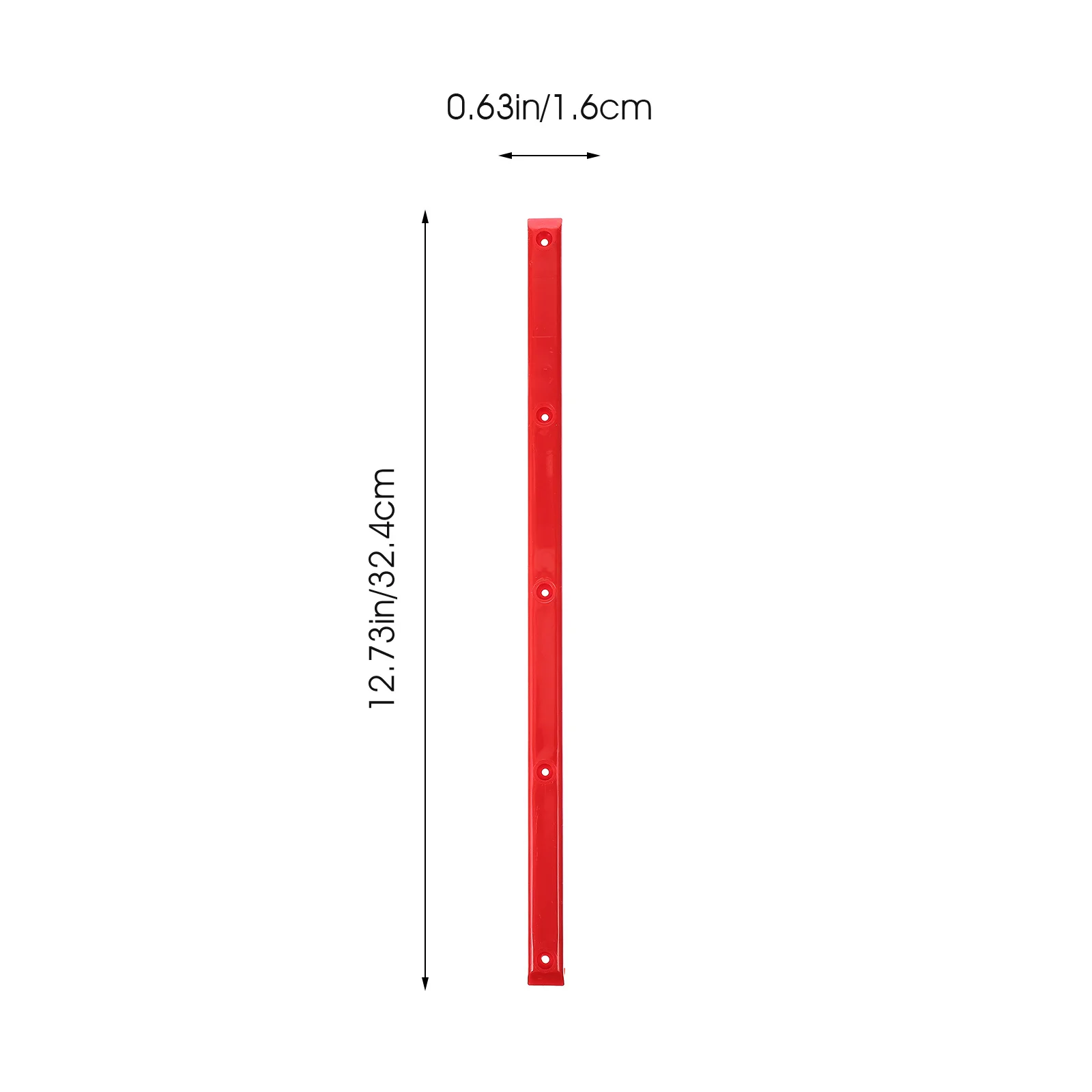 2 szt. Części zamienne do deskorolki Mostek Rampowy do Wytrzymałych Listew Akcesoria Reling