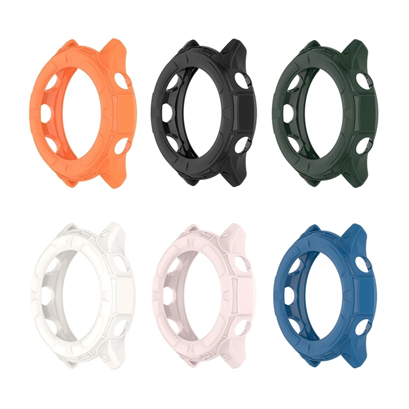 Etui ochronne na zegarek do Garmin Forerunner 955, osłona zderzaka z TPU, półpak