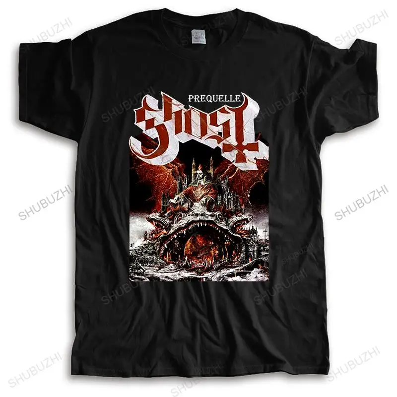 Mens luxury T shirts men tee shirts Ghost Bc T Shirt Prequelle Heavy Metal men tops summer fashion t-shirt euro size boys gifts