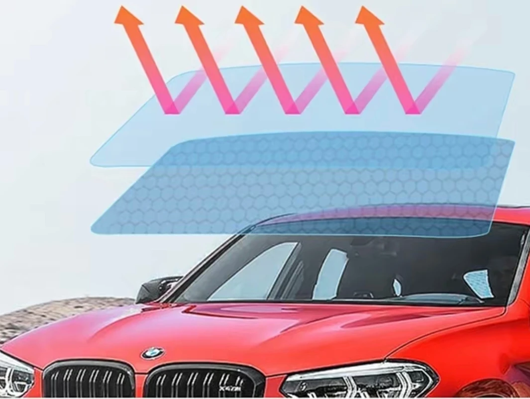 Folia samochodowa termoizolacyjna blokująca promieniowanie UV, wysokiej jakości folia do przyciemniania szyb samochodowych