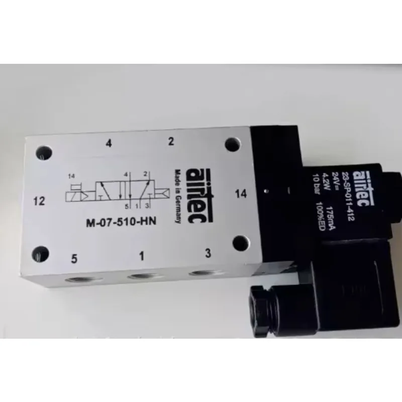 Válvula solenoide neumática Airtec MC-07-510-HN MG-07-510-HN-C12 MG-07-520-HN-C12