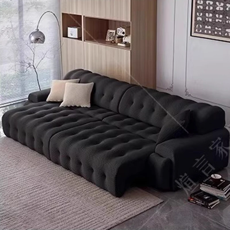 Cute Black Living Room Sofas Nordic Designer Unique Creative Beauty Wooden Living Room Sofas Room Decor Muebles Home Products