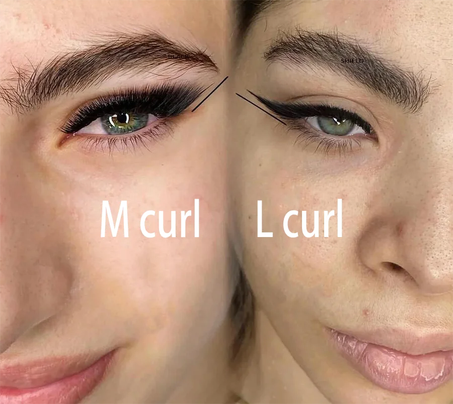 ขนตาปลอมแบบพัดสำเร็จรูป 6D 10D 500 ชิ้น ขนาด M L งอน 6 มม. 7 มม. แบบหลวม ทำมือ ขนตาแบบรัสเซียนวอลุ่ม ฐานบางแหลม