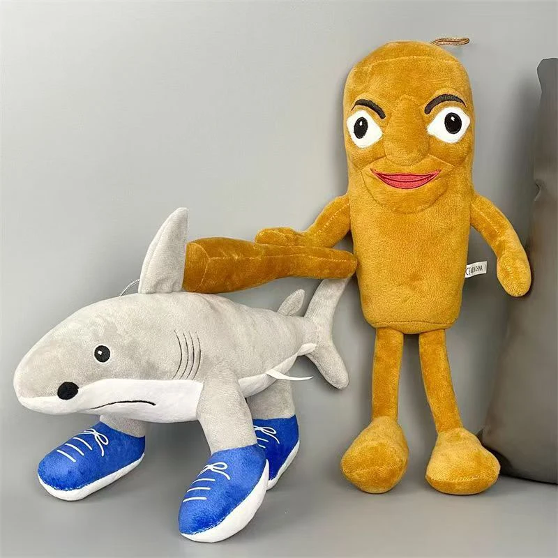 Новые плюшевые животные Tungtung Sahur Tralala Telalaero Telala SHARK, аниме, плюшевые плюшевые игрушки Peluches, игрушки в подарок