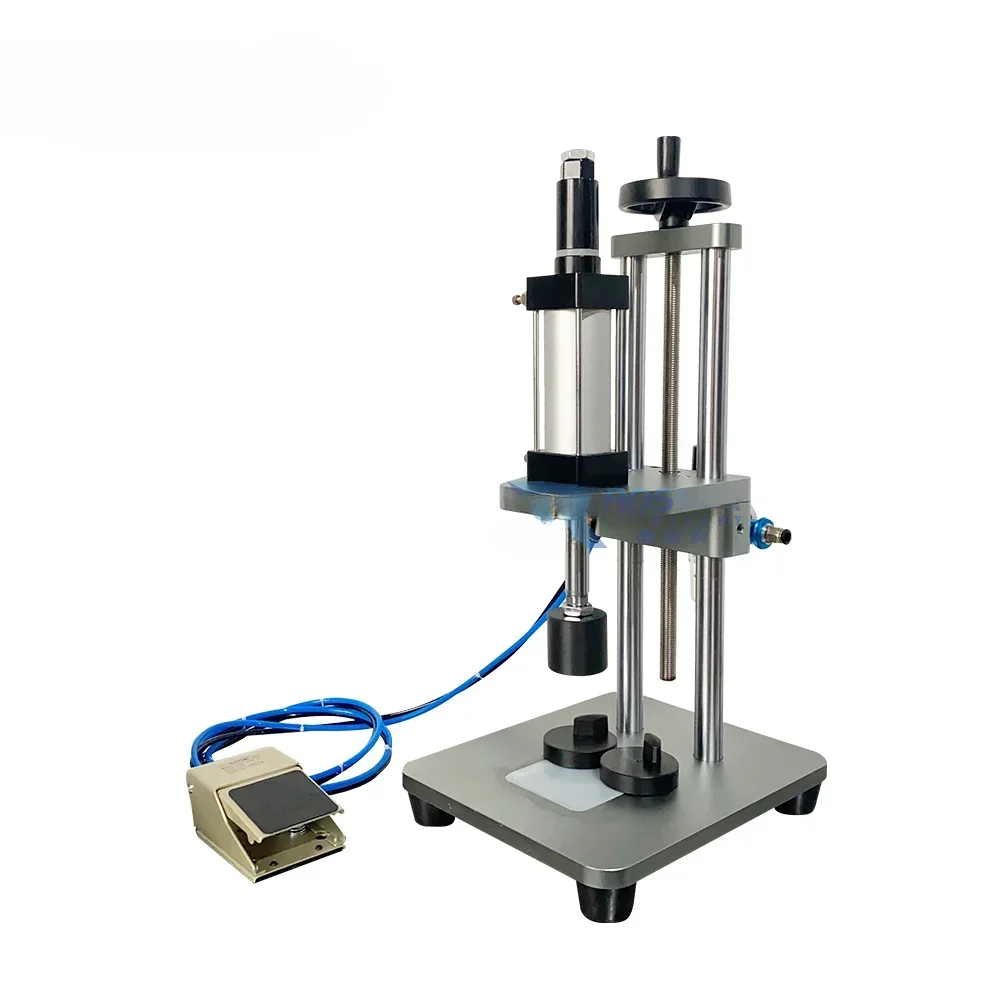 

BSK-QP01 perfume collar ring pneumatic pressing machine 17mm middle collar capping machine