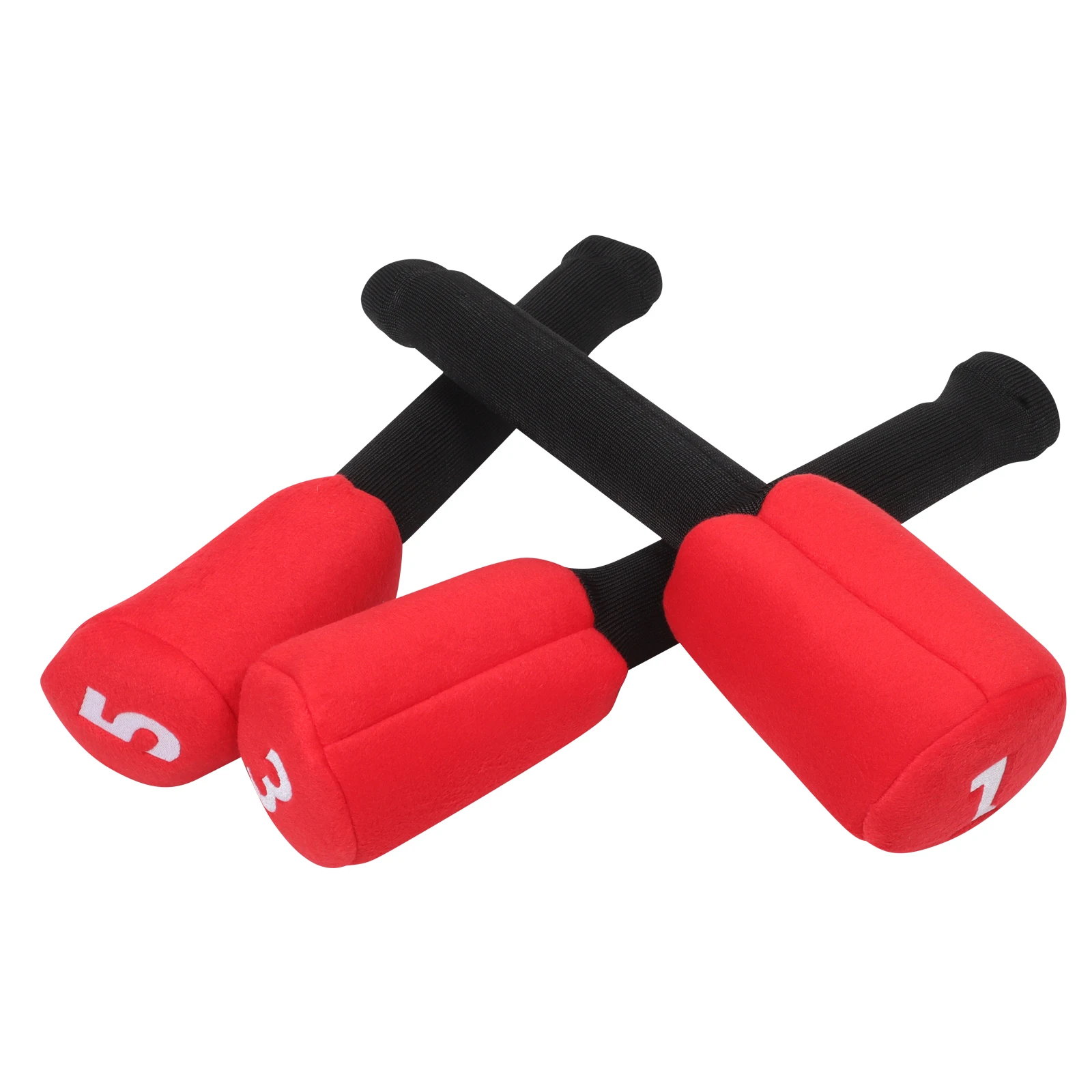 

3 PCS Head Cover Driver Covers for Golf Clubs Putter Stretch Knit Headcover Number