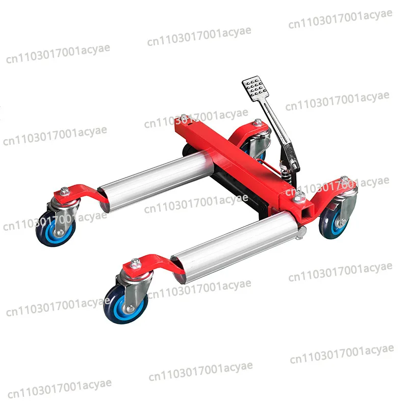 360° Swivel Hydraulic Car Mover - Portable Vehicle Positioning Tool for Speed Bumps, Garage Parking & Workshop Use
