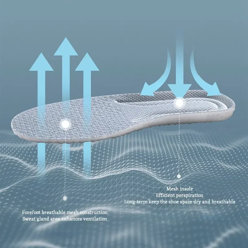 Nowa miękkie sportowe amortyzacja wkładka wkładki ortopedyczne do stóp antypoślizgowa wkładki do butów podeszwy podeszwy podeszwy z wypukłością buta