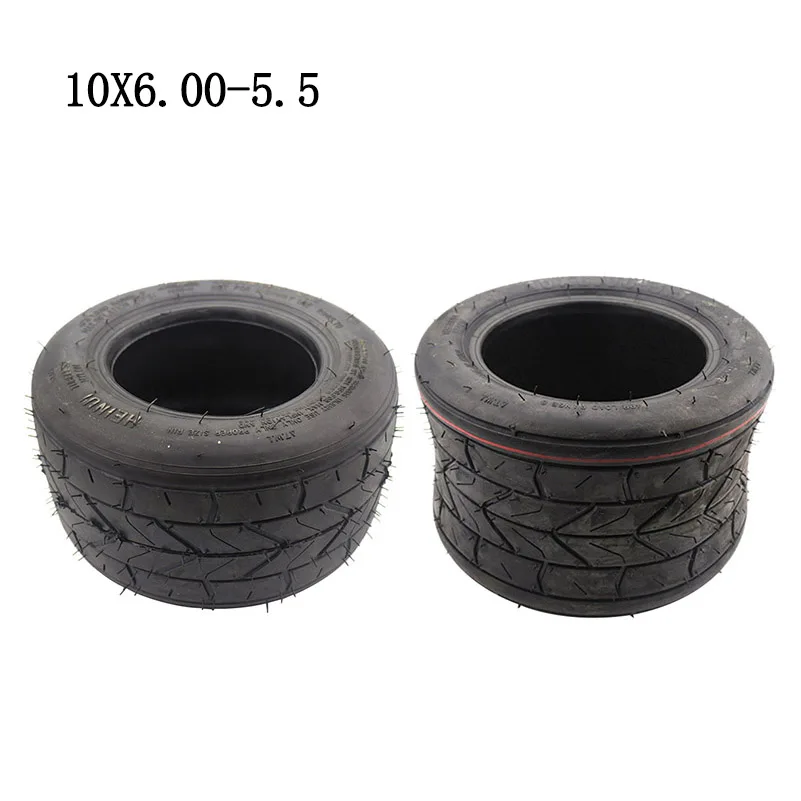 Free shipping 10x6.00-5.5 for small Harley motorcycle tubeless tires 5.5 inch electric vehicle wheel motor special vacuum tyres