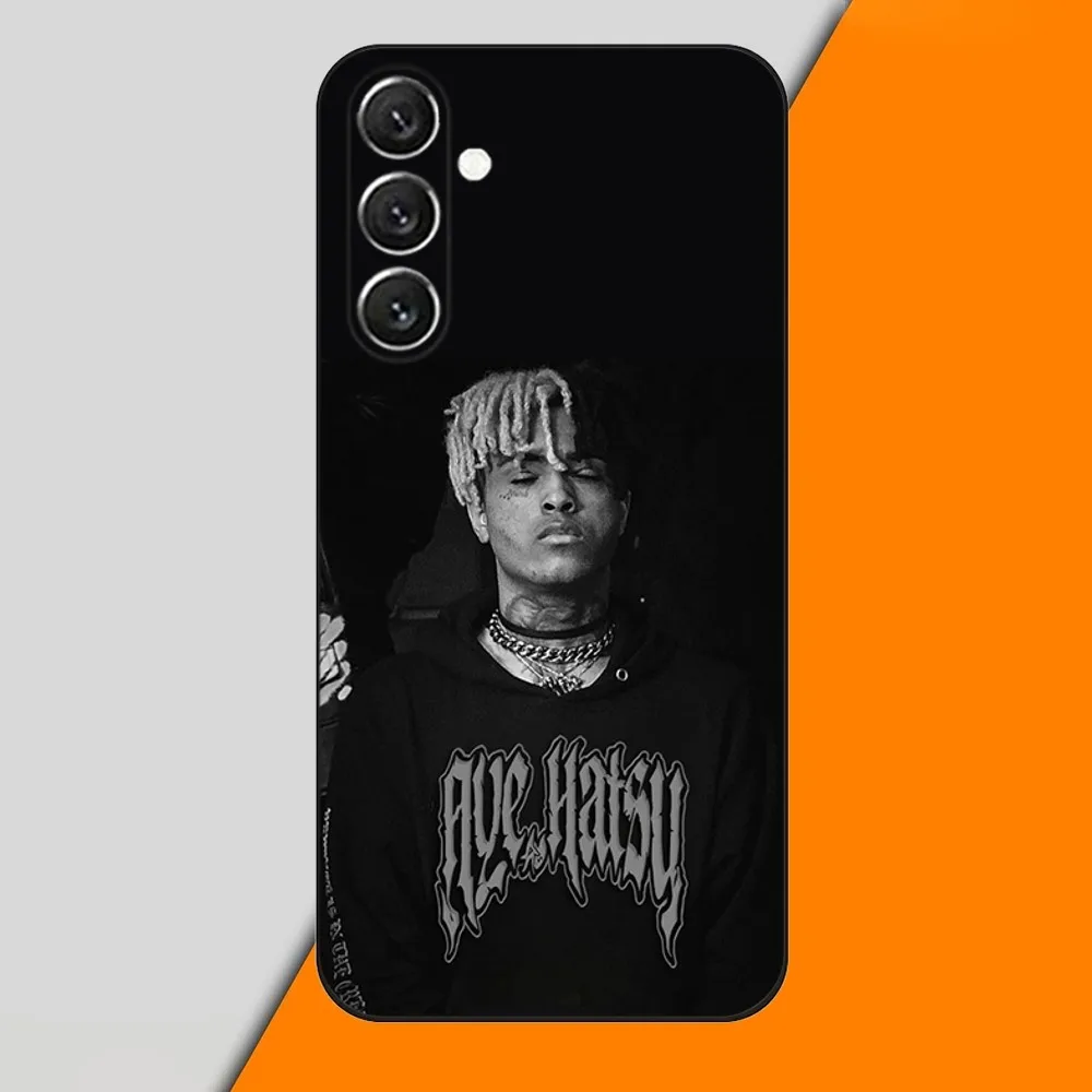 Rapper X-XXXTentacionS Phone Case For Samsung S24,S21,S22,S23,S30,Ultra,S20,Plus,Fe,Lite,Note,10,9,5G Black Soft Cover