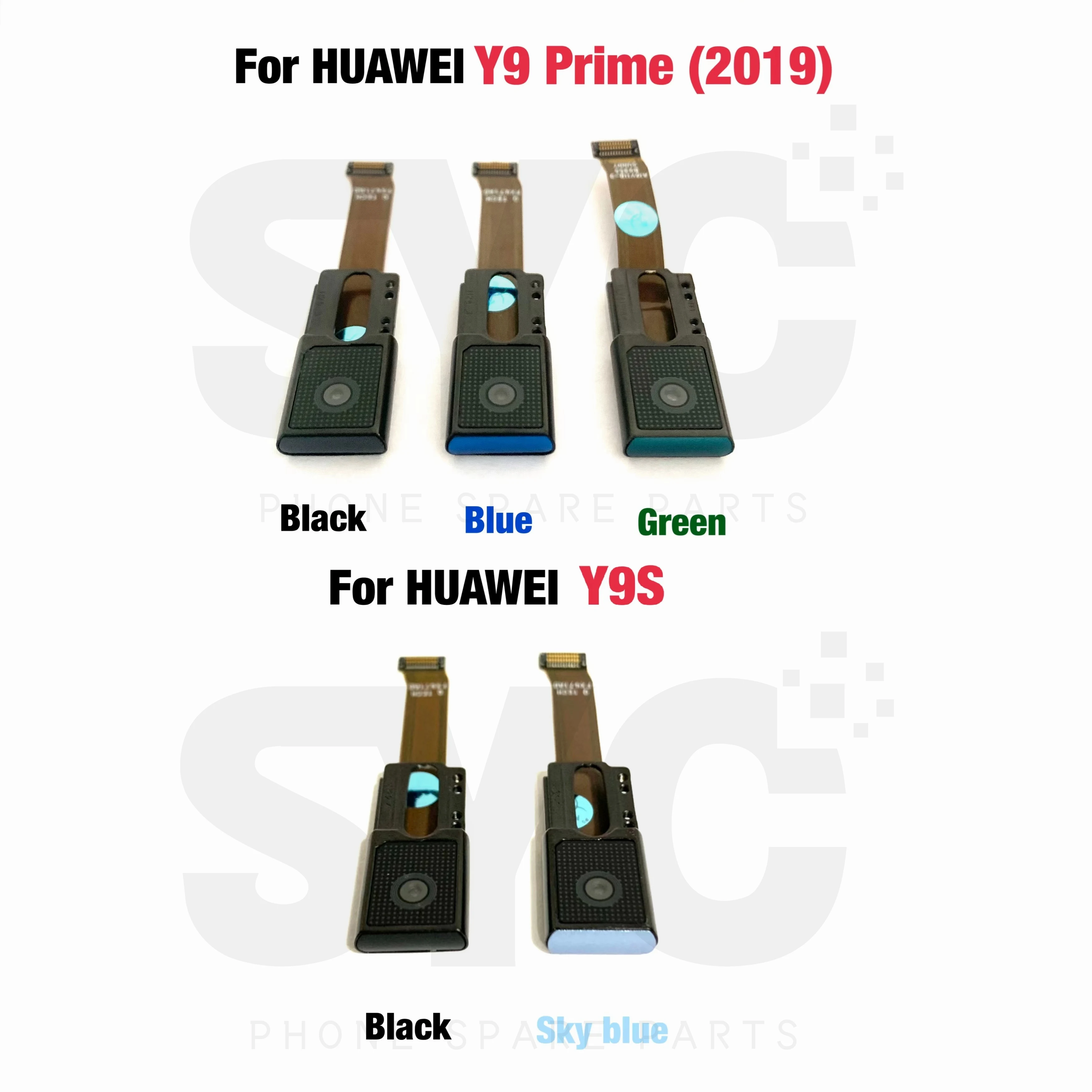 Dla Huawei Y9 Prime 2019 Y9S Honor 9X Przedni aparat przedni Główny moduł małego aparatu Flex Wymiana Części zamienne do naprawy