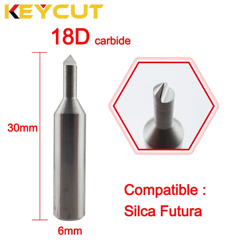 

Гравировальный резак SILCA Futura 18DW подходит для ILCO Silca Futura Auto и Pro Key Machine Aftermarket